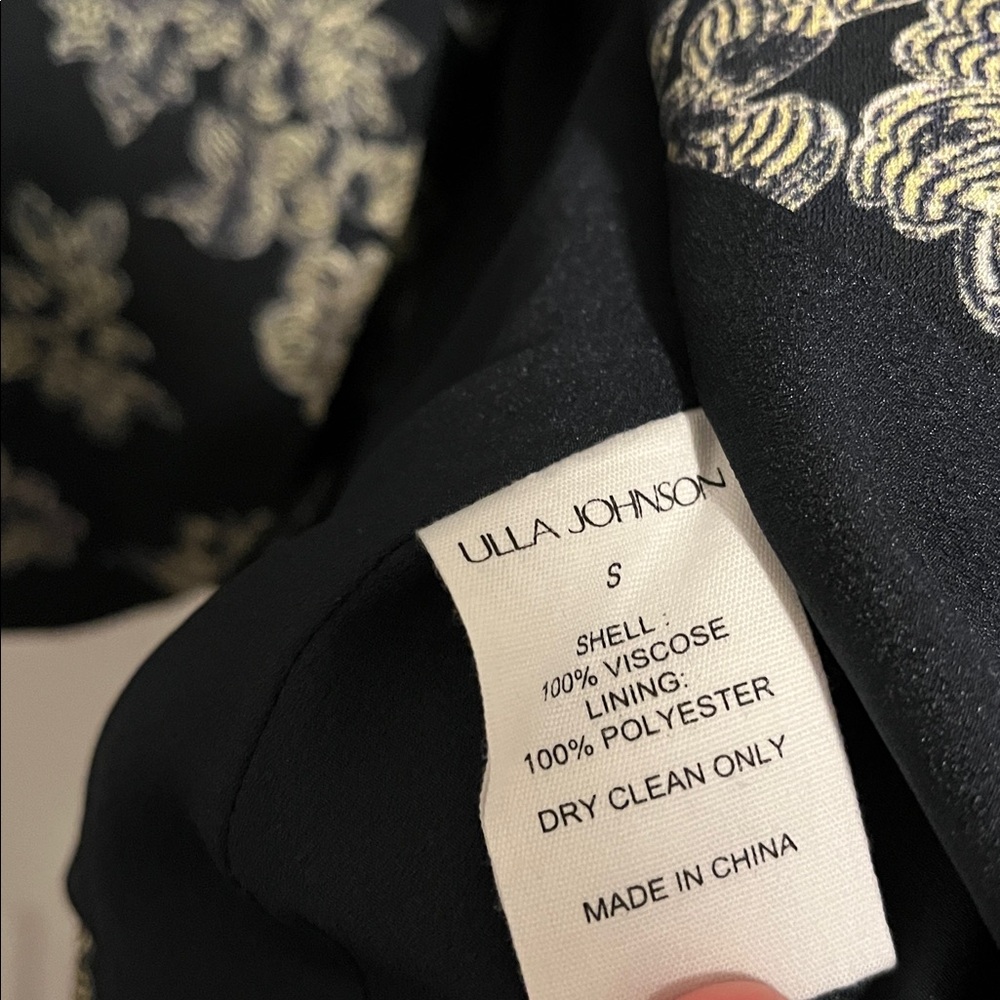 Ulla Johnson Amandine Blazer in Minuit Navy Floral Size Small - Picture 6 of 10